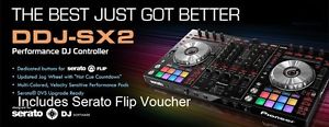 New Sealed Pioneer DDJ SX2 Controller w Serato Flip Voucher w Full Warranty