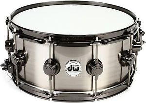 DW Collector's Series Metal Snare - 6.5"x14" Titanium 1mm