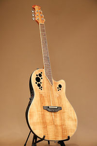2010's Ovation Standard Elite 6868AX-FKOA Acoustic Electric Guitar Free Shipping