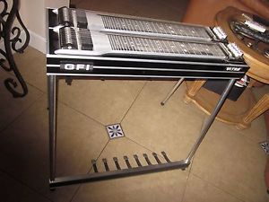 GFI Ultra Keyless D10 Pedal Steel Guitar w/ Case EXCOND!
