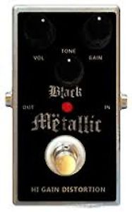Distorsore Black Metallic Big Knob High Gain distorsion