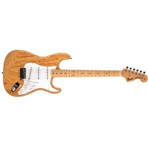 Fender Exclusive Classic 70s Ash Natural Stratocaster Electric Guitar From JP