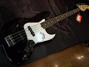 Used Fender American Standard Jazz Bass, Rosewood Fingerboard, Black Bass