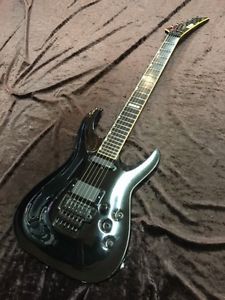 ESP HORIZON-1 ST Type Black Alder Body Used Electric Guitar Best Deal Japan F/S