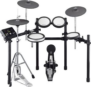 Yamaha DTX562K 5 Piece Digital Electronic Drum Set Kit w Cymbals and Rack System