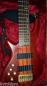 *Rare* Schector Studio 6 bass guitar Lefty PLUS EXTRAS