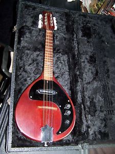 Unique John Hullah Hand-Made Solid Body Electric Mandolin