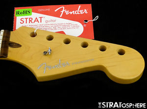 2015 American Fender Stratocaster DELUXE Strat NECK 9.5-14" Radius USA Rosewood