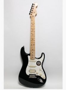 Fender American Standard Stratocaster HSS Maple Fretboard Black F/S #Q325