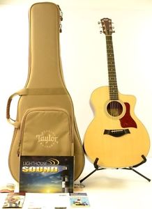 2015 Taylor 214ce Grand Auditorium Acoustic Electric Guitar - Natural w/ Gig Bag