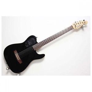 Godin Acousticaster Telecaster Shape Black Used Electric Acoustic Guitar Japan