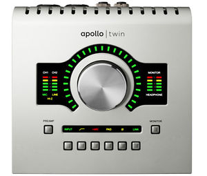 Apollo Twin solo High-Resolution  with Realtime UAD SOLO Processing  --