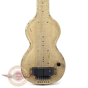 VINTAGE 1937 RICKENBACHER RICKENBACKER RICK RIC ELECTRO METAL BODY LAP STEEL