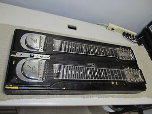 RARE Vintage Fender Model 2000 10 String Double Neck Pedal Steel Guitar Project