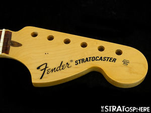 * Fender American SELECT Stratocaster NECK Strat USA Guitar Rosewood Bound #232