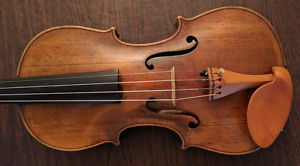 Fine Antique 4/4 Italian Violin labelled Baptista Ceruti Cremone 1801 with case