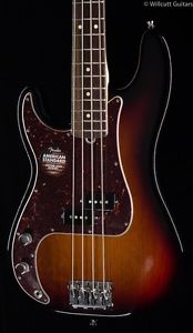 Fender American Standard Precision Bass 3-Tone Sunburst Lefty (819)