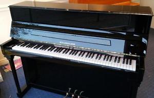 Ed.Seiler Upright Piano - Black Gloss - Made in Germany