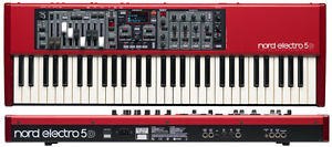 Clavia Nord Electro 5D 61 Key Keyboard With Physical Drawbars Piano Organ NEW