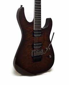 Jackson SL2Q MAH Soloist Pro Series Electric Guitar - Transparent Root Beer