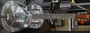 1935 National Style-O Square Neck Brass-body Resonator Guitar with OHSC