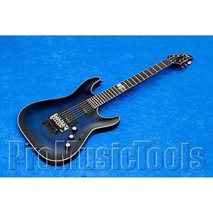 Schecter Blackjack SLS C-1 FR Active STBB - See Thru Blue Burst *NEW* slsc1 c1