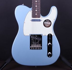Fender Ltd Ed American Standard Telecaster Ice Blue Metallic Guitar Tele 1317