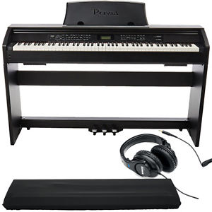 Casio Privia PX-780 88-Key Digital Piano Keyboard + Dust Cover + Headphones