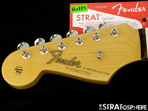 LEFTY Vintage 65 RI USA Fender Strat NECK & TUNERS Stratocaster Rosewood Thick C