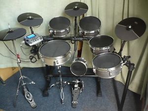 BATTERIA PROFESSIONALE MODULO "BATTERIASOUND DD-200" PELLI MESCH SNARE 13"ENTRA!