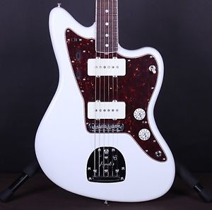 Fender American Vintage '65 Jazzmaster Olympic White Electric Guitar w/Case 3041