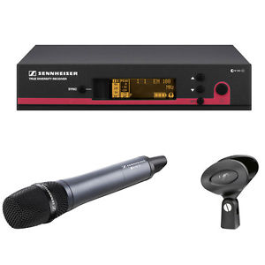 Sennheiser EW135 G3 Microphone Handheld Vocal Wireless System Band A 516-558 MHz