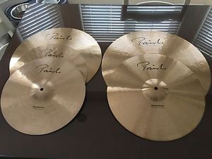 PAISTE DIMENSIONS Cymbal Set 14" hats 20" ride 16" crash & 18" crash