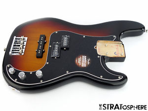 LOADED 2016 Fender American Standard P J BASS BODY Guitar Parts 3 Color Sunburst