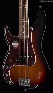 Fender American Standard Precision Bass 3-Tone Sunburst Lefty (088)