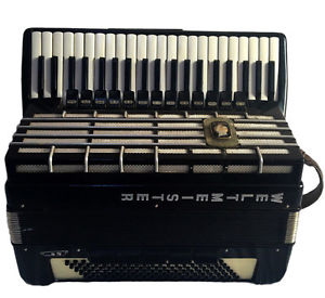 PROFESSIONAL GERMAN TOP PIANO ACCORDION WELTMEISTER S5+BRAND NEW STRAPS~CASSOTTO