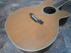 Takamine NPT-510 NAT w/hard case Free shipping Guiter Bass From JAPAN #N32