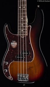 Fender American Standard Precision Bass 3-Tone Sunburst Lefty (035)