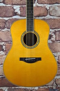 Yamaha LL-TA Transacoustic Acoustic Electric Guitar Vintage Tint Natural