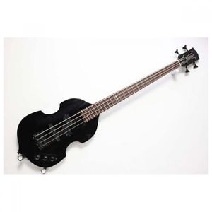 Edwards E-JV-95 PJ Style Violin Shape Black Used Electric Bass Guitar Japan F/S