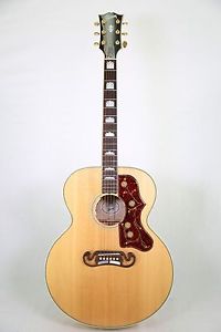 2016 Gibson SJ-200 Natural Jumbo Acoustic Guitar w/ OHSC