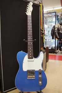 Manufacturer unknown Telecaster Refinished Lake Placid Blue w/soft case #F151