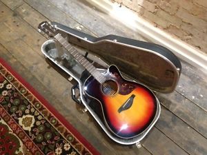 Yamaha AC1M Electro-Acoustic Guitar with Hard Hiscox Case