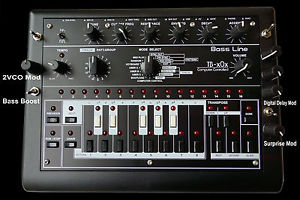 x0xb0x The Black Monster+ 4 Mods with black alu knobs