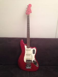 Exceptional 1962-64 Candy Apple Red Fender bass VI (pre-CBS)