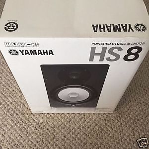 Yamaha HS8 Studio Reference Monitor Active Speaker Pair (HS-8)