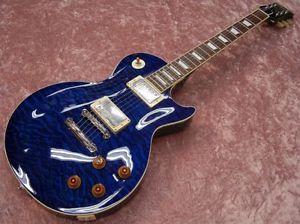 Tokai Electric Guitar Les Paul HLS175Q See Through Blue #1635318 NEW from JAPAN