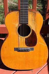 1931 Martin OM-18 Prewar Acoustic Guitar Original Finish Small Pickguard - RARE