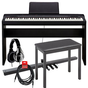 Casio Privia PX-160 88-Key Piano + Stand + 3-Pedal + Bench + Cable + Headphones