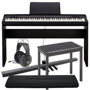Casio Privia PX-160 88-Key Piano + Stand + 3-Pedal + Bench + Cover + Headphones